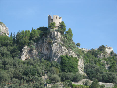 Ancient Ruins in Amalfi Italy