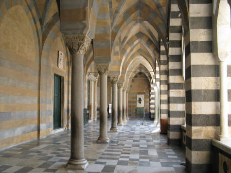Saint Andrew's Cathedral in Amalfi Italy